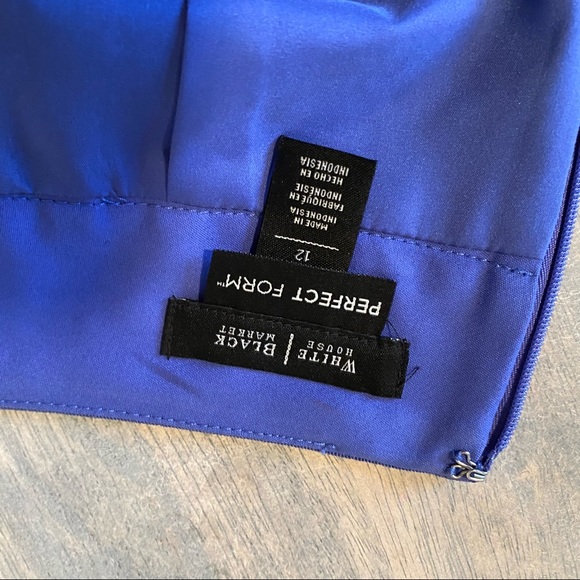 White House Black Market Purple Pencil Skirt - Picture 5 of 9